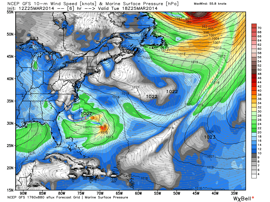 Click to enlarge march noreaster