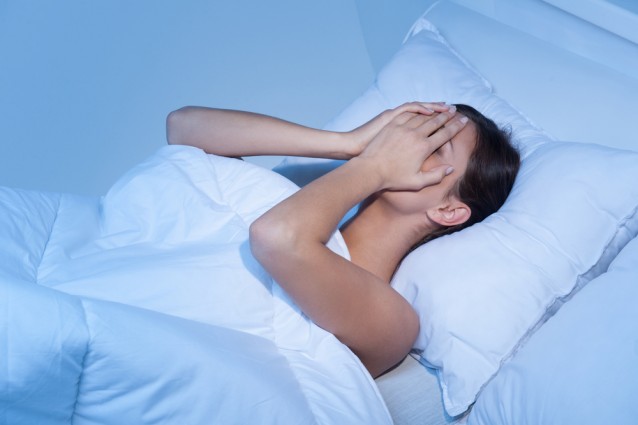 woman in bed