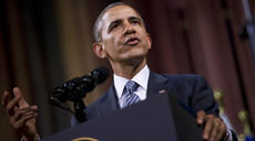 Click to enlarge Obama Brussels speech