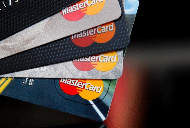 Kreditkarte, Visa, Mastercard