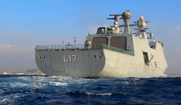 Chemical weapons ship