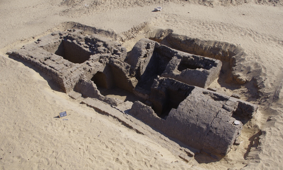 Click to enlarge pyramid entrance