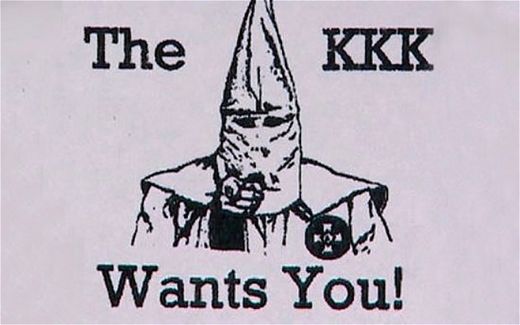 KKK recruitment poster