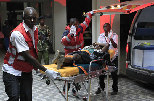 Click to enlarge Nairobi bombing attack
