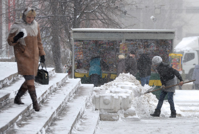 moscow snowstorm