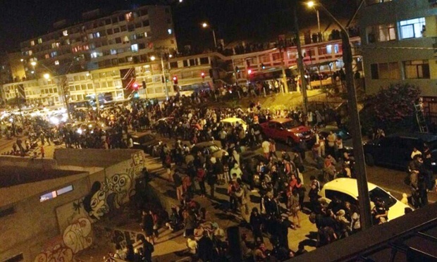 chile evacuation