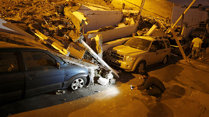 Click to enlarge chile earthquake