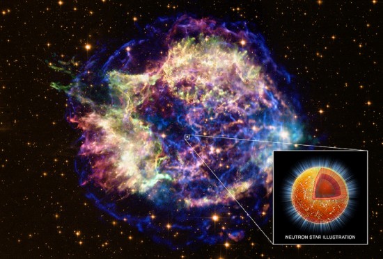 Click to enlarge Cassiopeia A