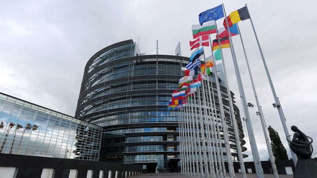 European parliament building
