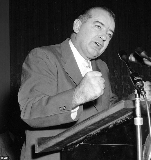 Click to enlarge McCarthy red scare mcCarthism