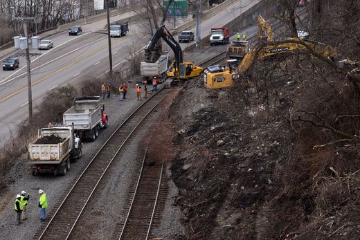 Pittsburgh landslide