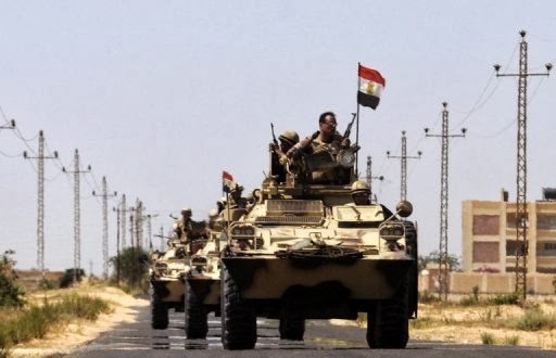 Egyptian military