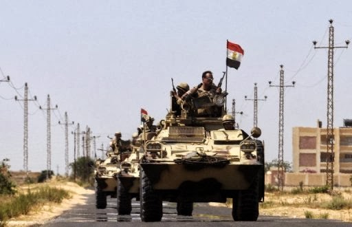 Click to enlarge Egyptian military