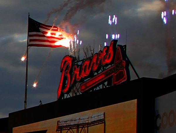 Click to enlarge flag burning