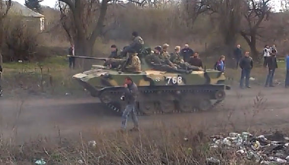 Crackdown in Donetsk