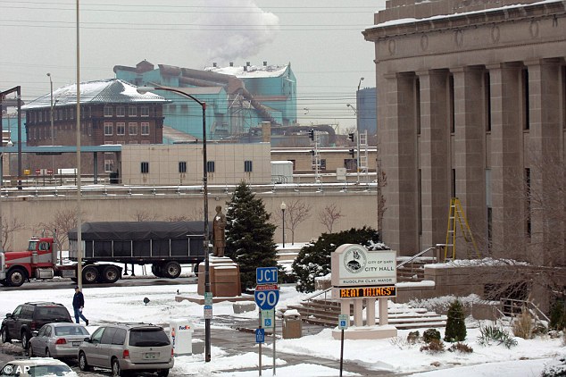 Click to enlarge Gary Works steel plant