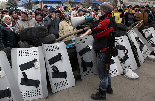 Protest i Slavyansk