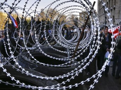 Barbed wire