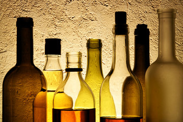 Click to enlarge Alcohol Bottles