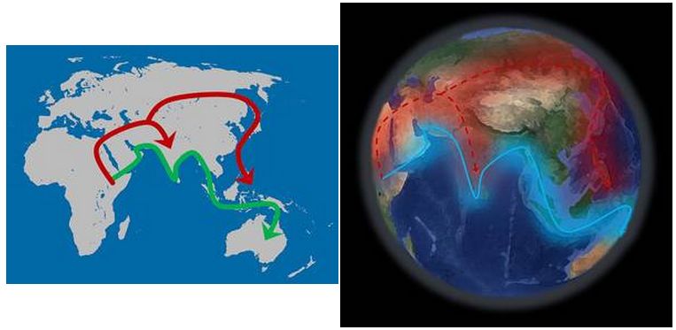 Click to enlarge out of africa theory