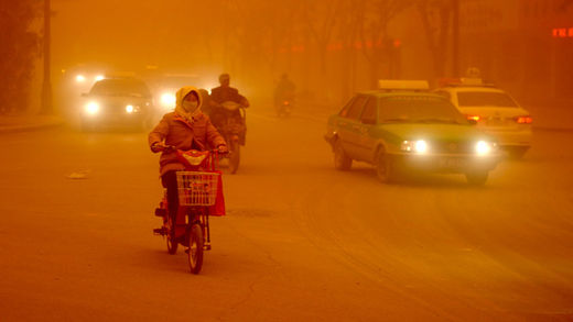 China sandstorm