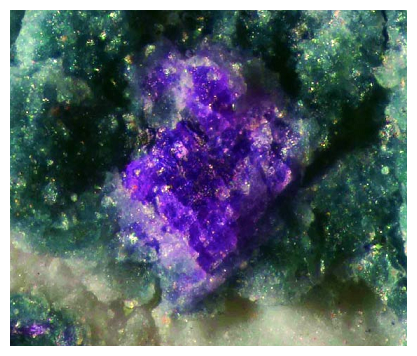 Click to enlarge Putnisite