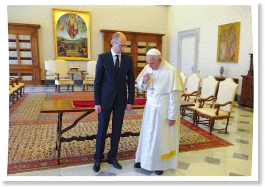 Click to enlarge Pope and Ukraine