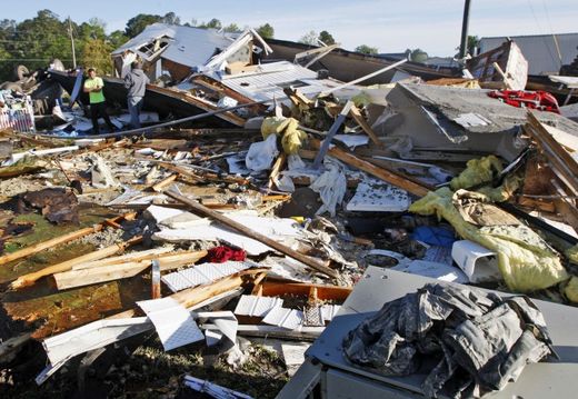 North Carolina tornado damage