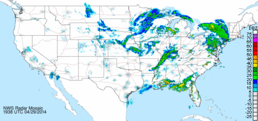 US massive storm system