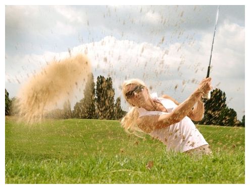 Too Warm for Golf!