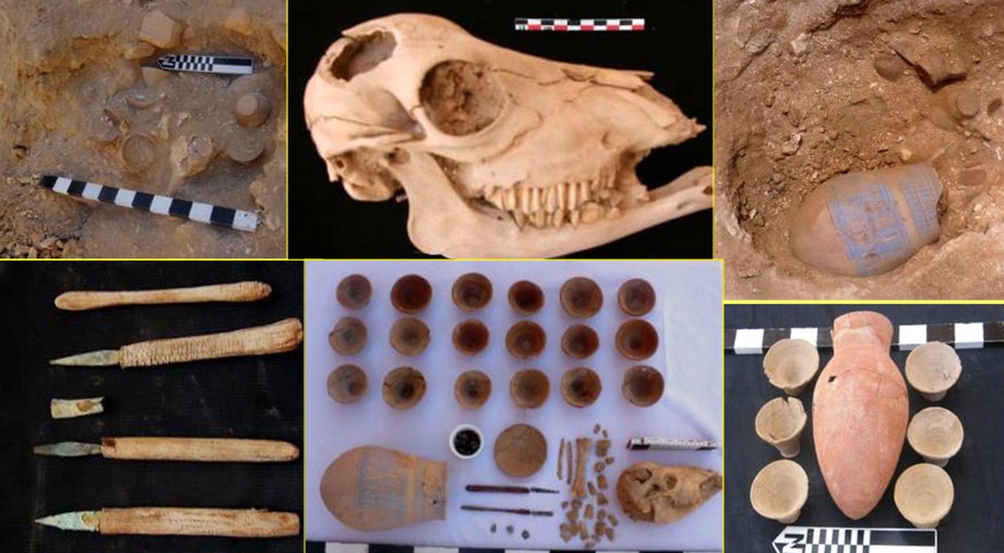Click to enlarge Artifacts fom Valley of Kings