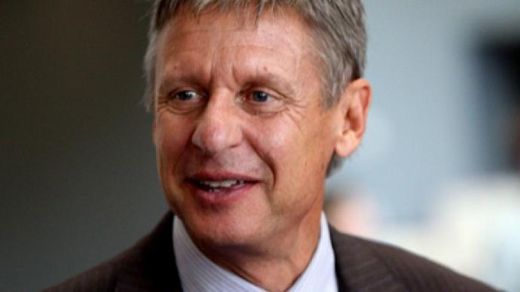 gary johnson libertarian candidate