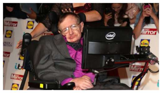 Click to enlarge Stephen Hawking