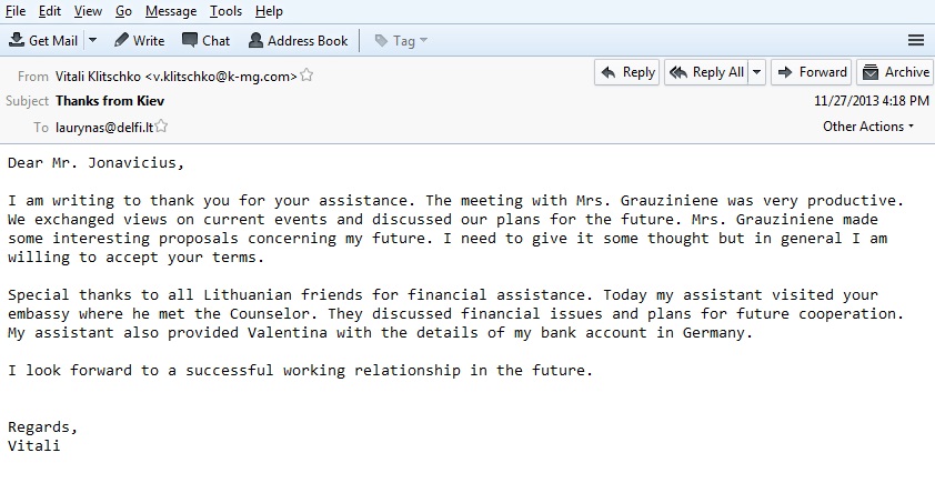 Click to enlarge klischko email