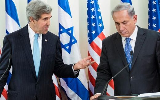 Click to enlarge Kerry Netanyahu