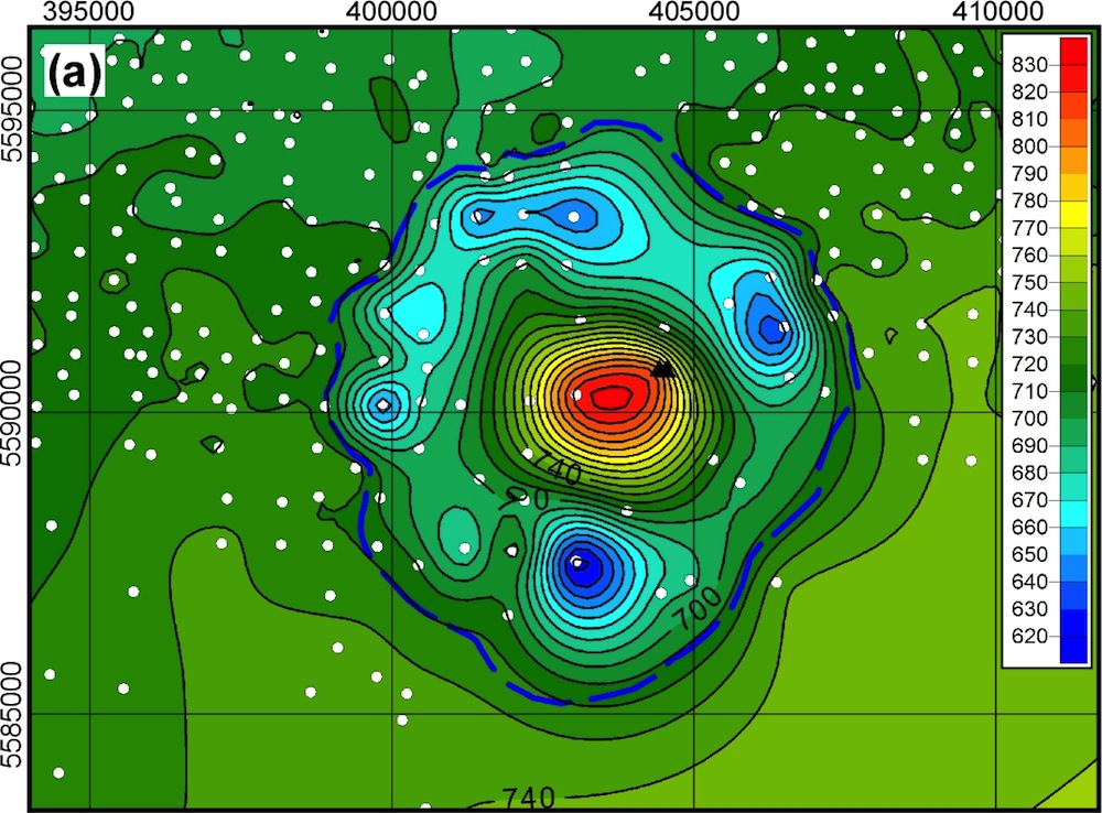 Click to enlarge Impact Crater