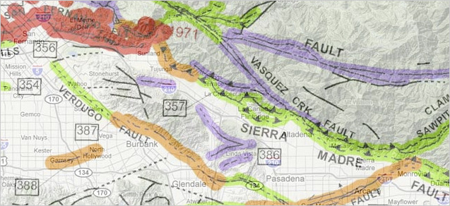 faultline map