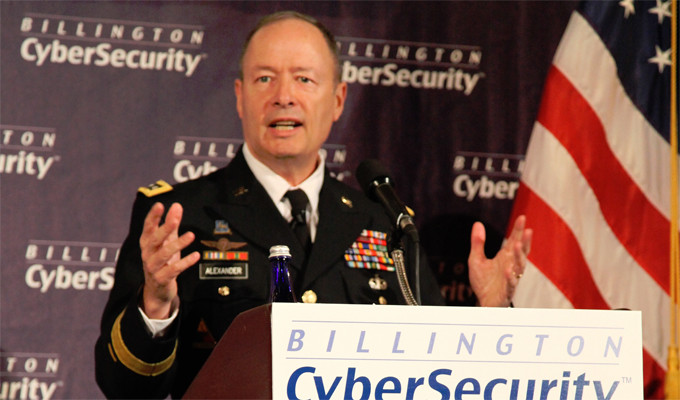 Click to enlarge Gen. Keith Alexander