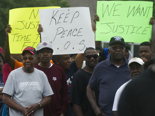 hearne protest