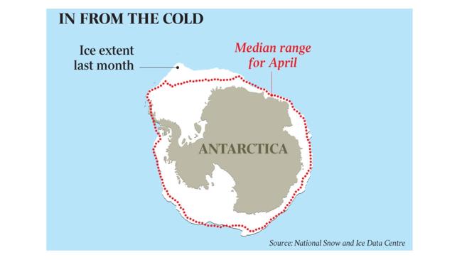 Click to enlarge Antarctic ice