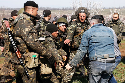 Click to enlarge Kramatorsk clash