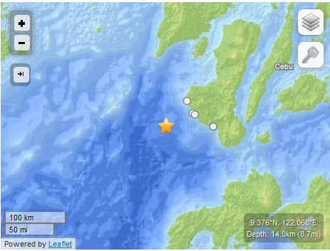 Earthquake  Philippines