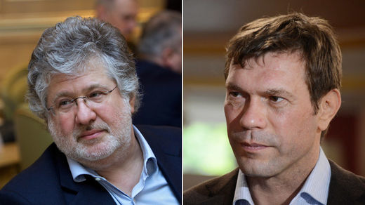 Ihor Kolomoisky and Oleg Tsarev