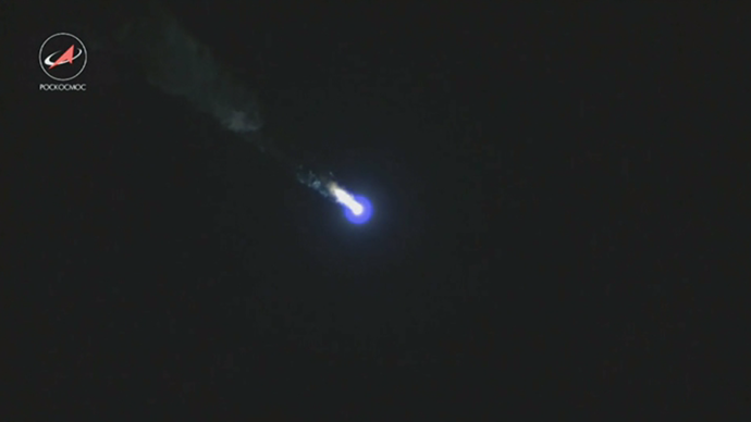 Russian launch crashes