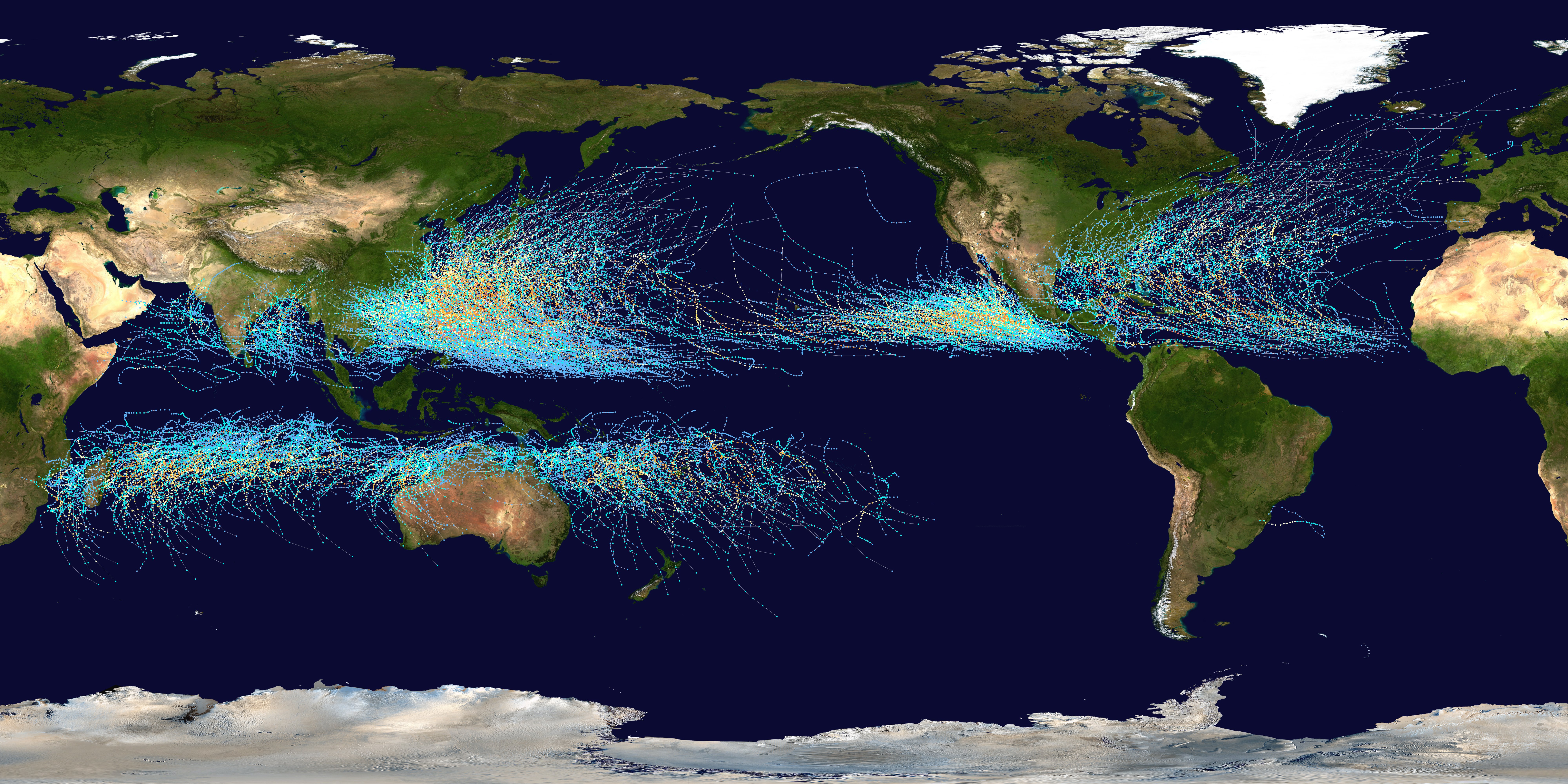 earth view storm track