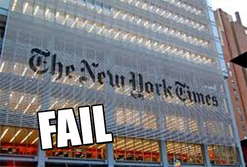 New York Times Fail