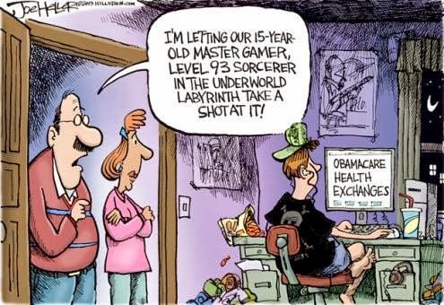 obamacare cartoon