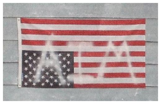 Click to enlarge Upside down flag