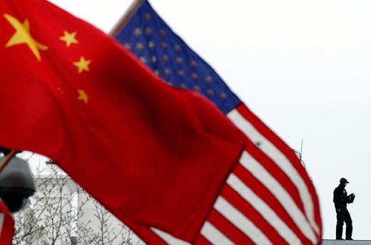Click to enlarge china us flag