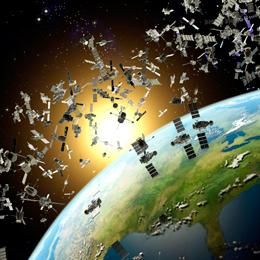 earth and space junk